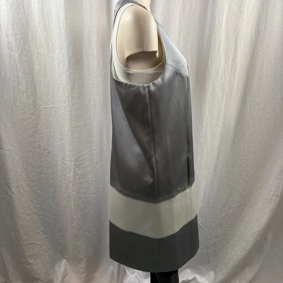 Kate Spade Madison Ave Collection Gray and White Ombre Dress 10 NWT - Picture 4 of 9